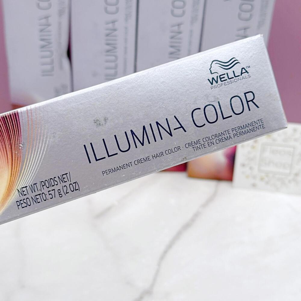 Wella illumina Color Permanent Hair Color 7/81 - 5pack - Picture 2 of 6